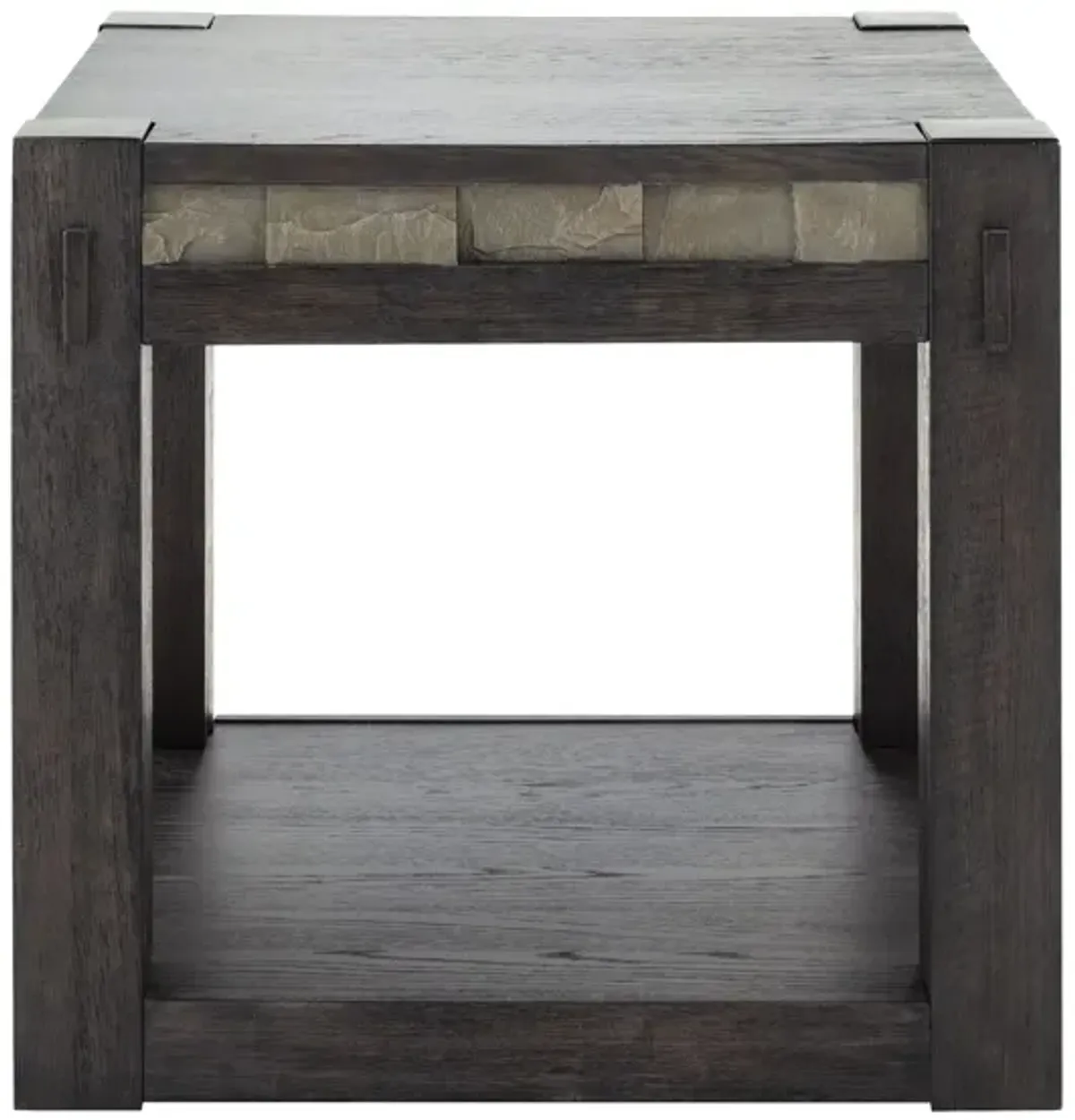 Rockwell Rectangular End Table in Espresso by Davis Intl.