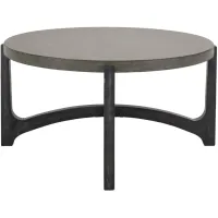 Gerald Round Coffee Table in Brown by Liberty Furniture