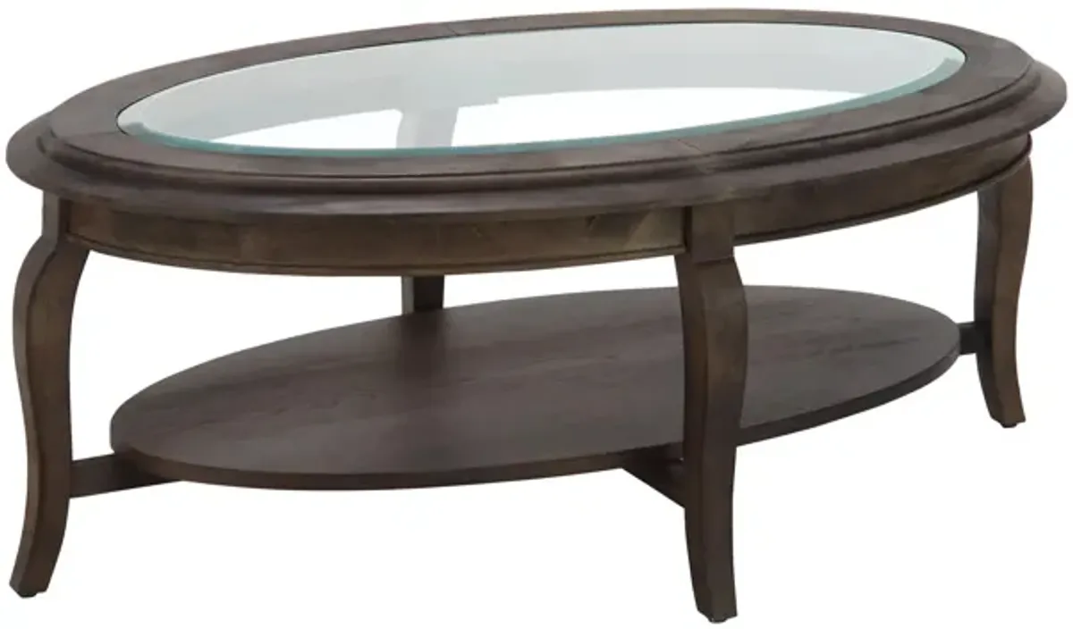 Renson Oval Cocktail Table