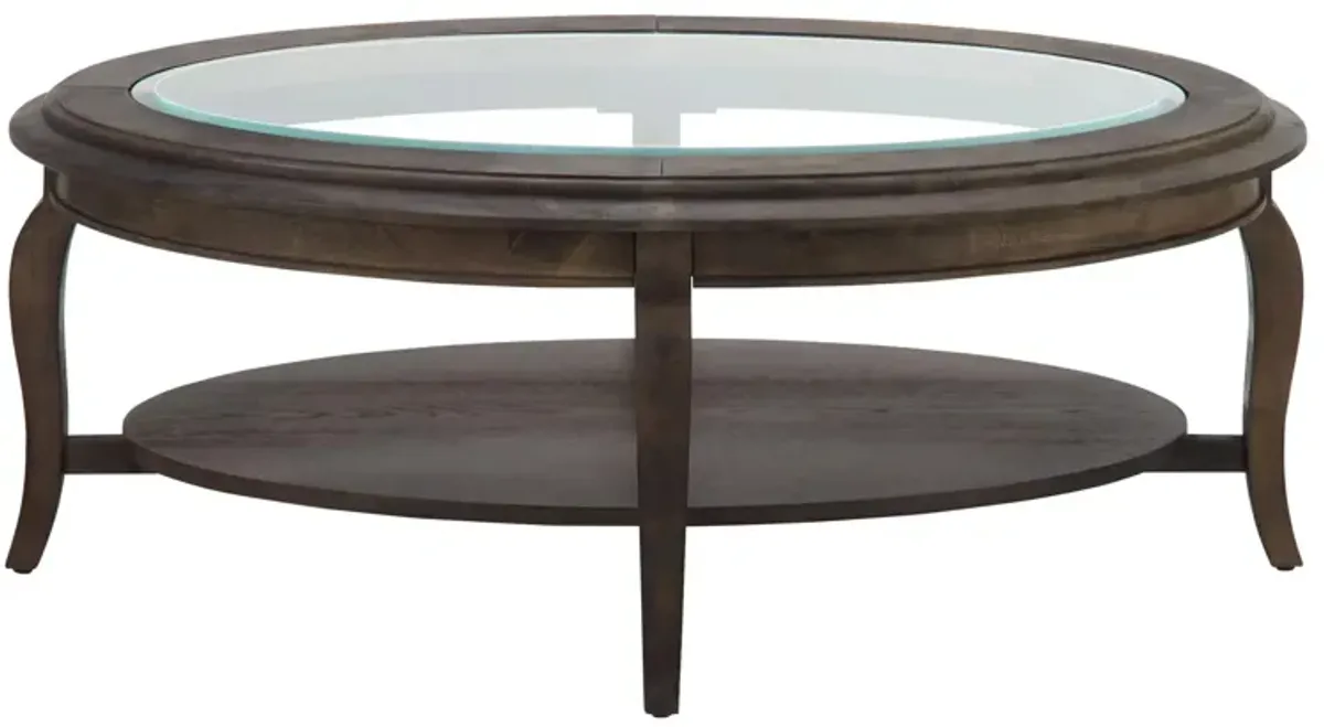 Renson Oval Cocktail Table