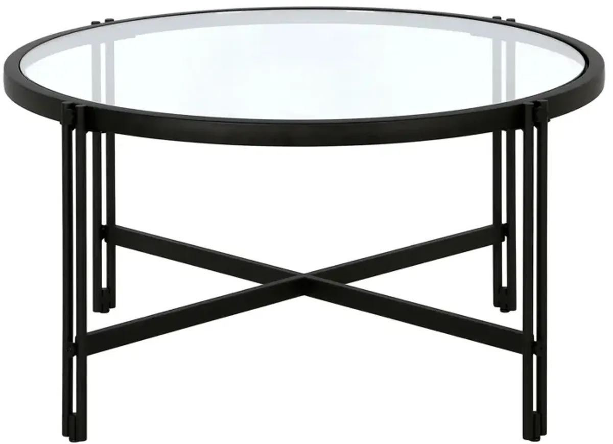 Driscoll Coffee Table in Blackened Bronze by Hudson & Canal