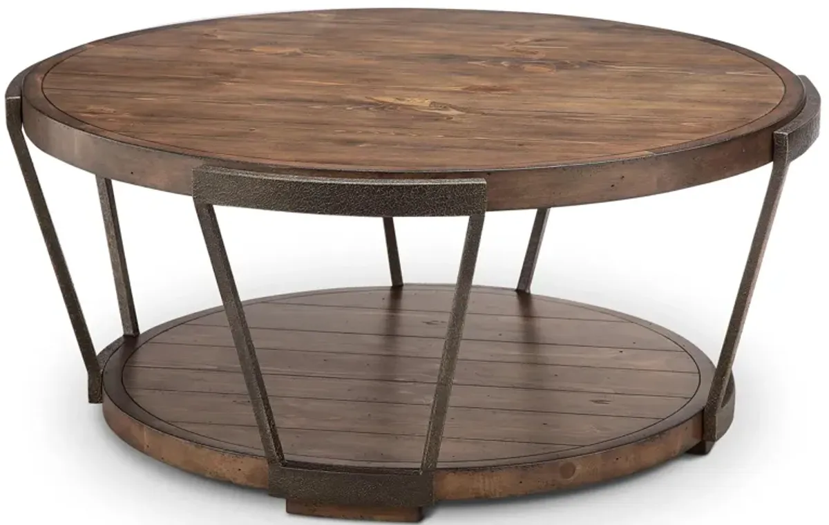 Monarch Yukon Round Cocktail Table