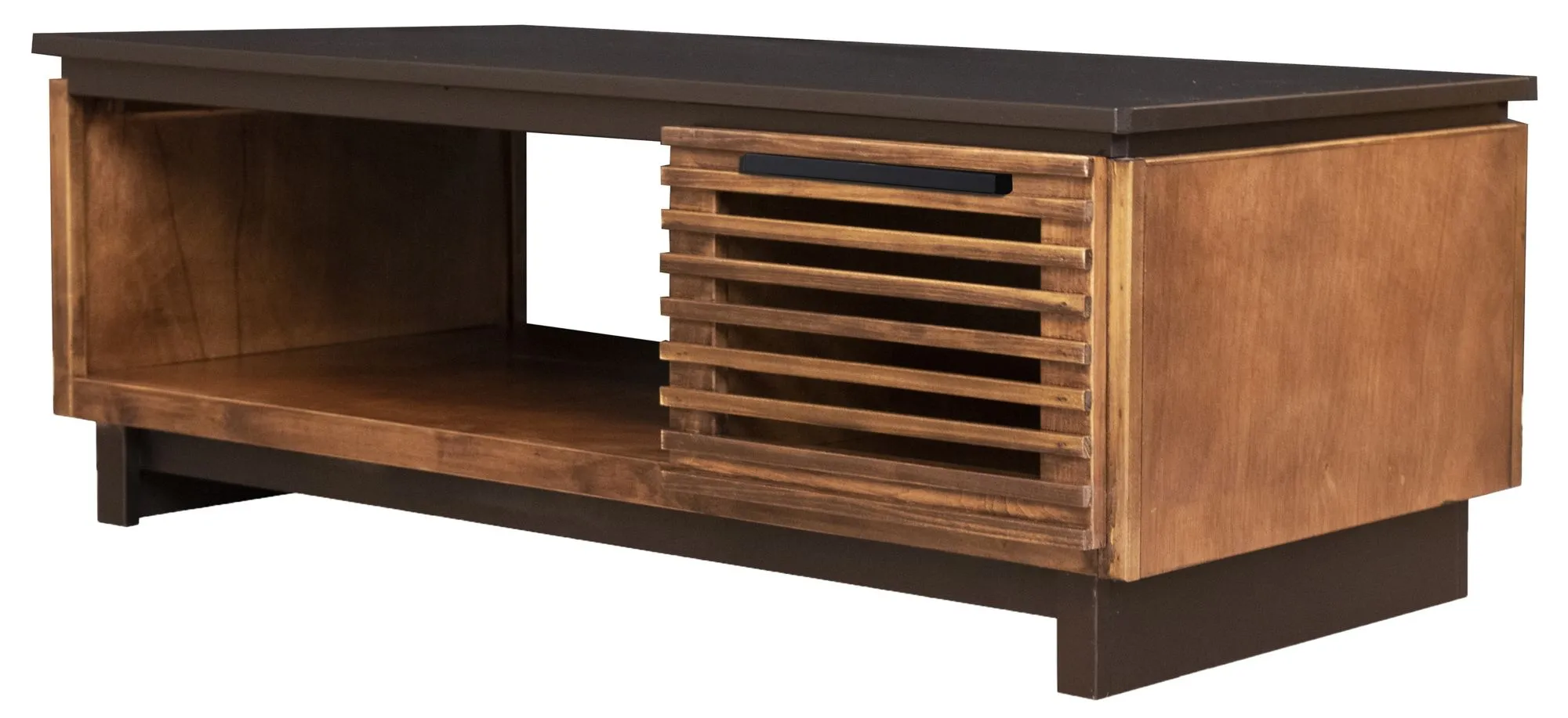 Reah Cocktail Table in Bourbon and Black by Legends Furniture