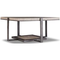 Tanner Square Cocktail Table in Gray by Hooker Furniture