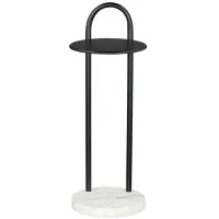 Christian Side Table in Black by Zuo Modern