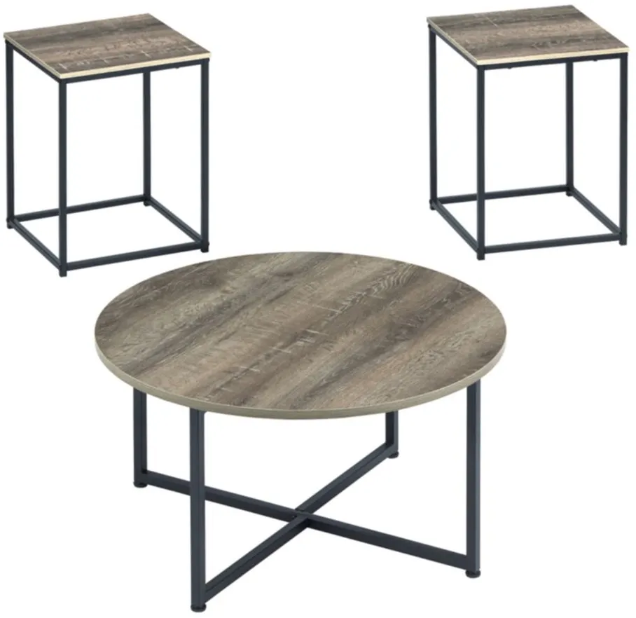 Wadeworth 3-pc. Table Set in Two-tone by Ashley Furniture
