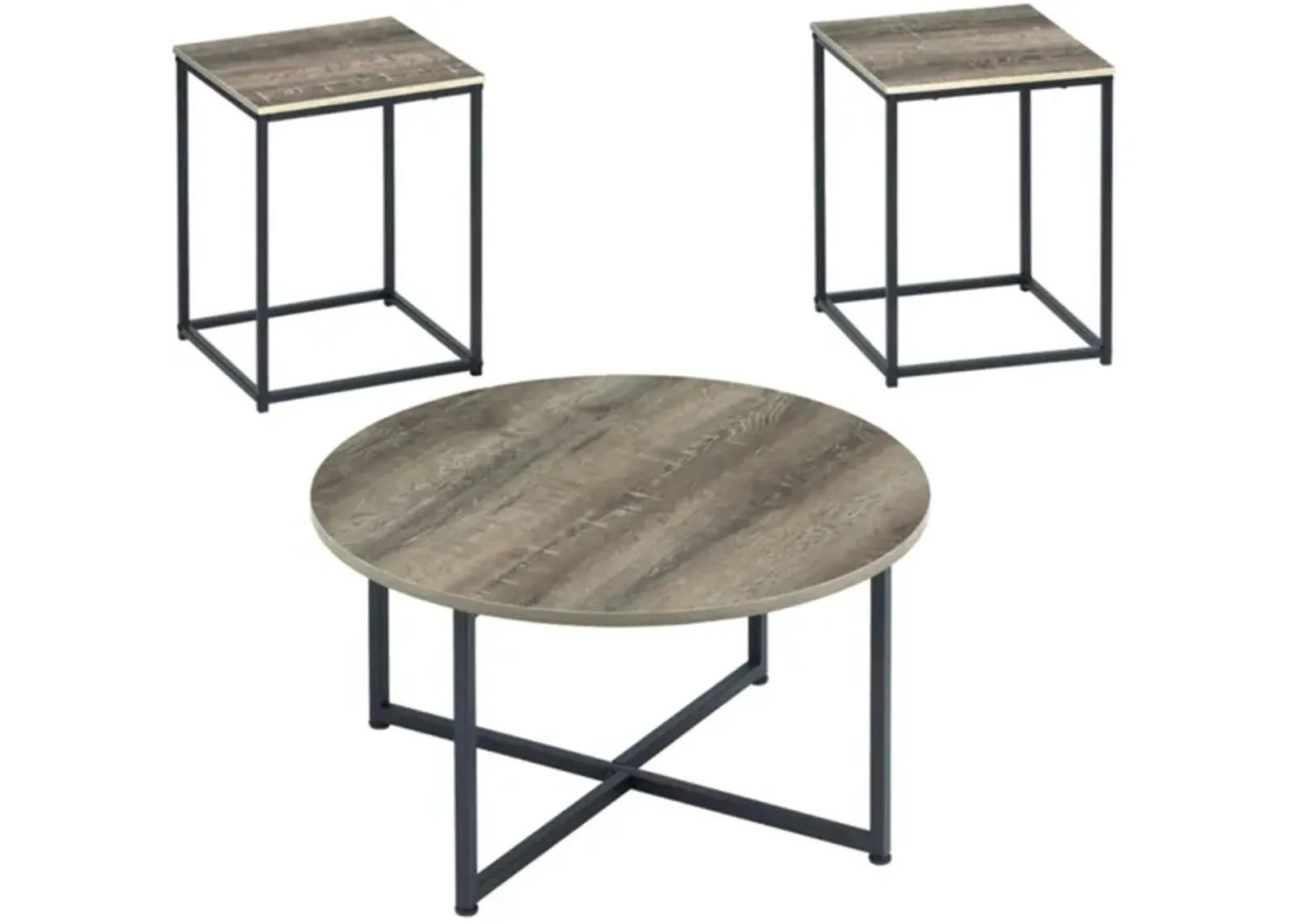 Wadeworth 3-pc. Table Set in Two-tone by Ashley Furniture