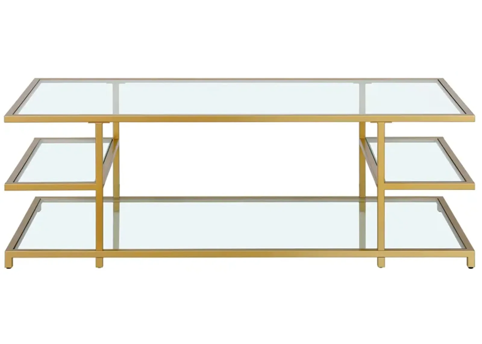 Lana Coffee Table in Brass by Hudson & Canal