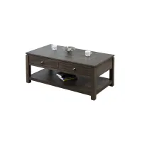 Eastlane Rectangular Coffee Table in Weathered Gray by Sunset Trading