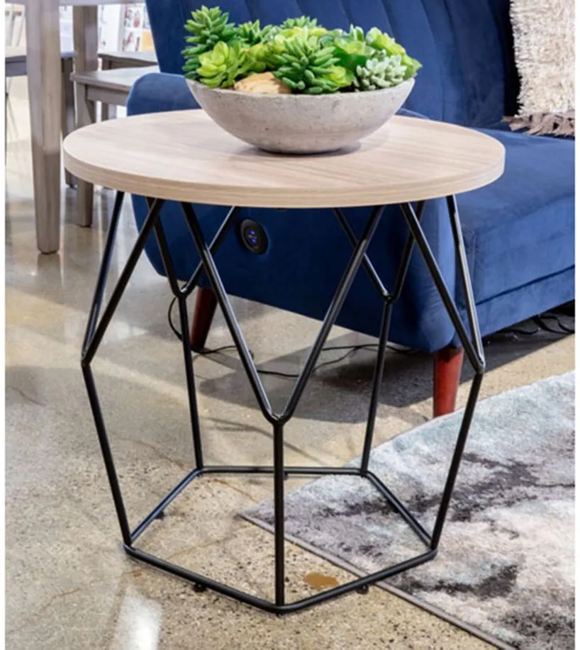 Waylowe Round End Table