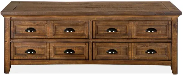 Ivy Ridge Rectangular Lift-Top Coffee Table w/Casters