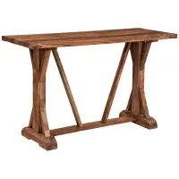 Brownstone Console Table in Brownstone Chatter by Coast To Coast Imports