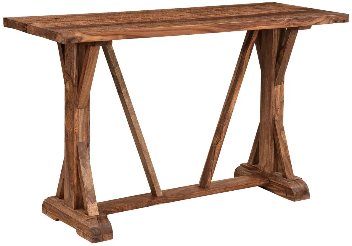 Brownstone Console Table in Brownstone Chatter by Coast To Coast Imports