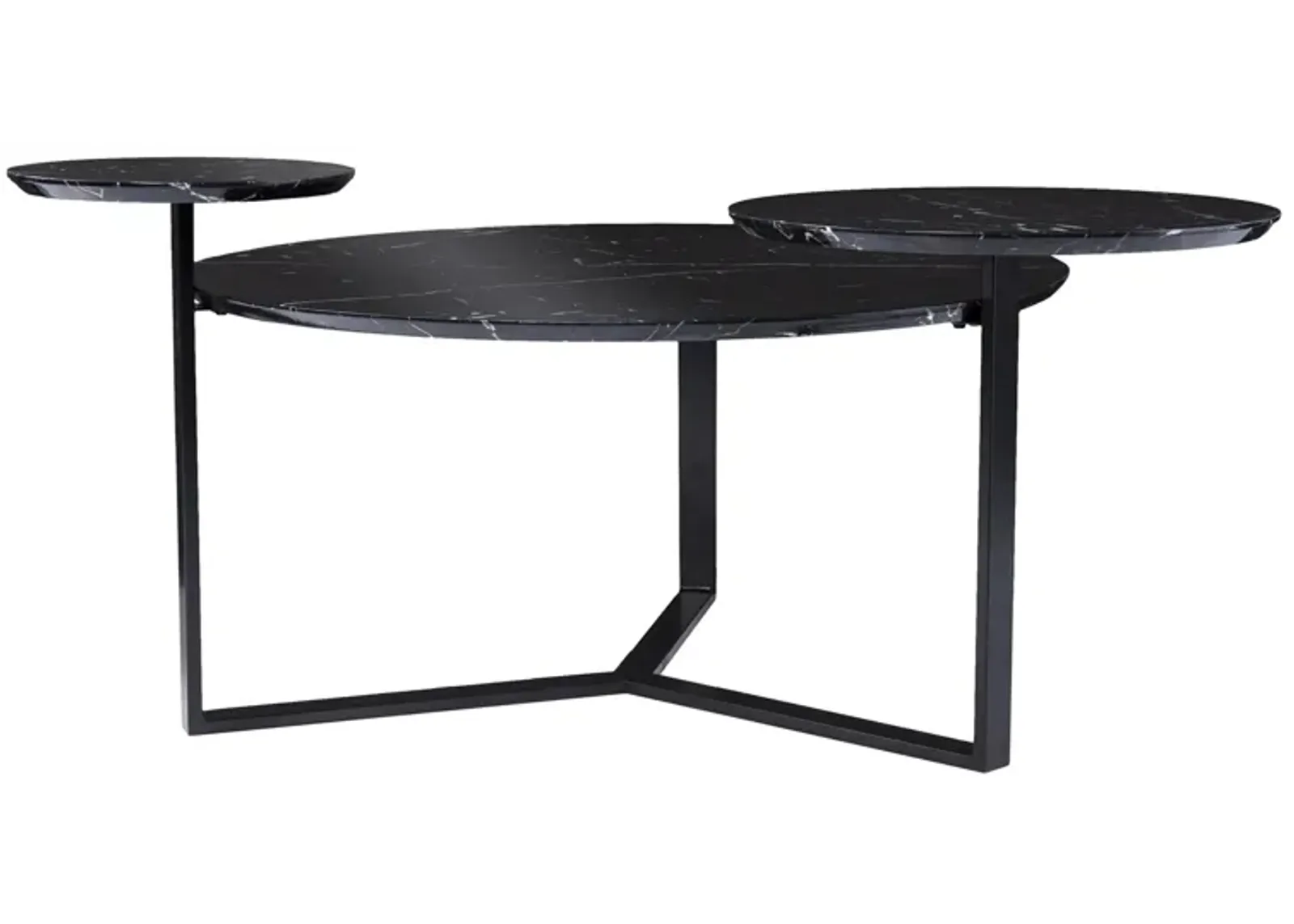 Sutton Cocktail Table in Black by SEI Furniture