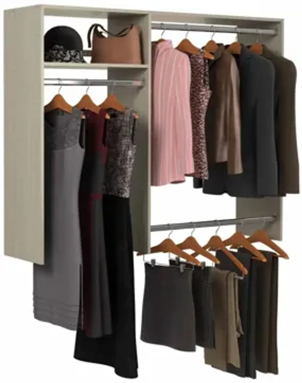 Allen Basic Hanging Closet Kit