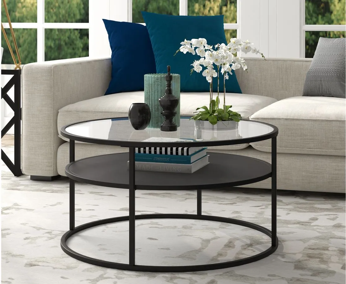 Jane Coffee Table in Blackened Bronze by Hudson & Canal