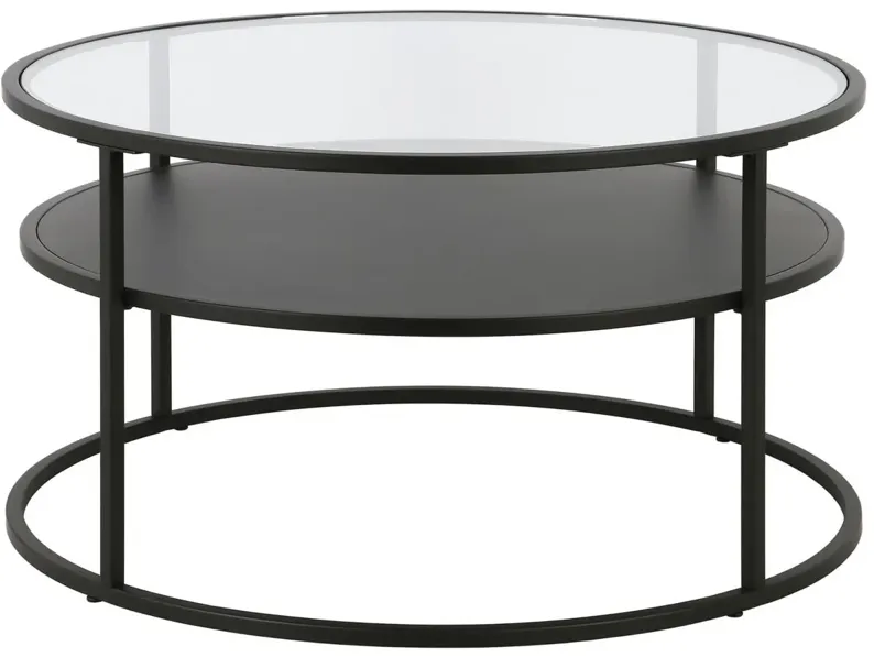 Jane Coffee Table in Blackened Bronze by Hudson & Canal