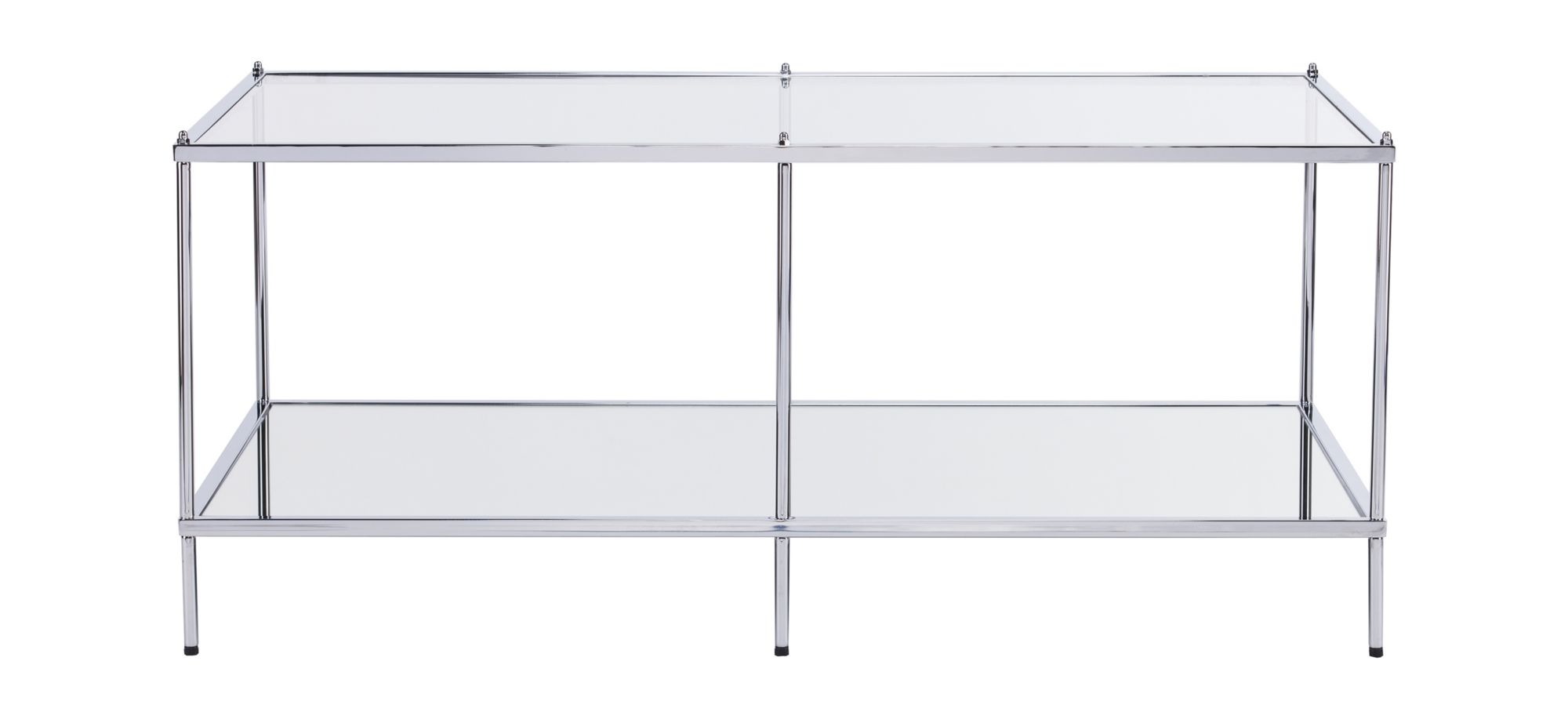 Jameson Cocktail Table in Chrome by SEI Furniture