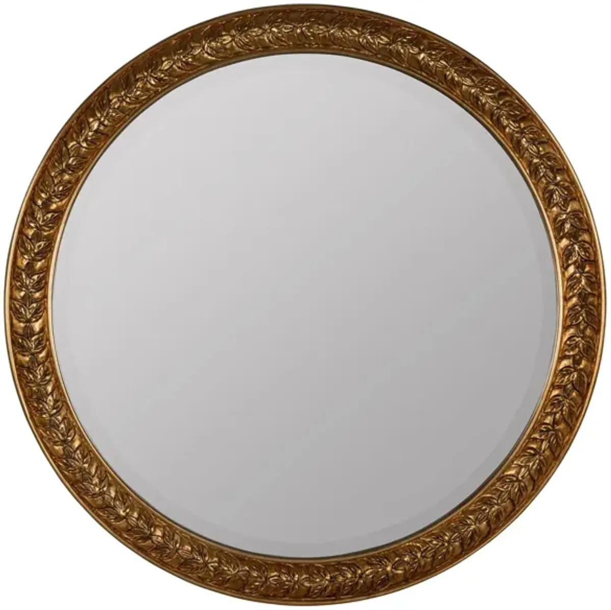 Gold Leaf Wall Mirror in Gold Leaf by Cooper Classics