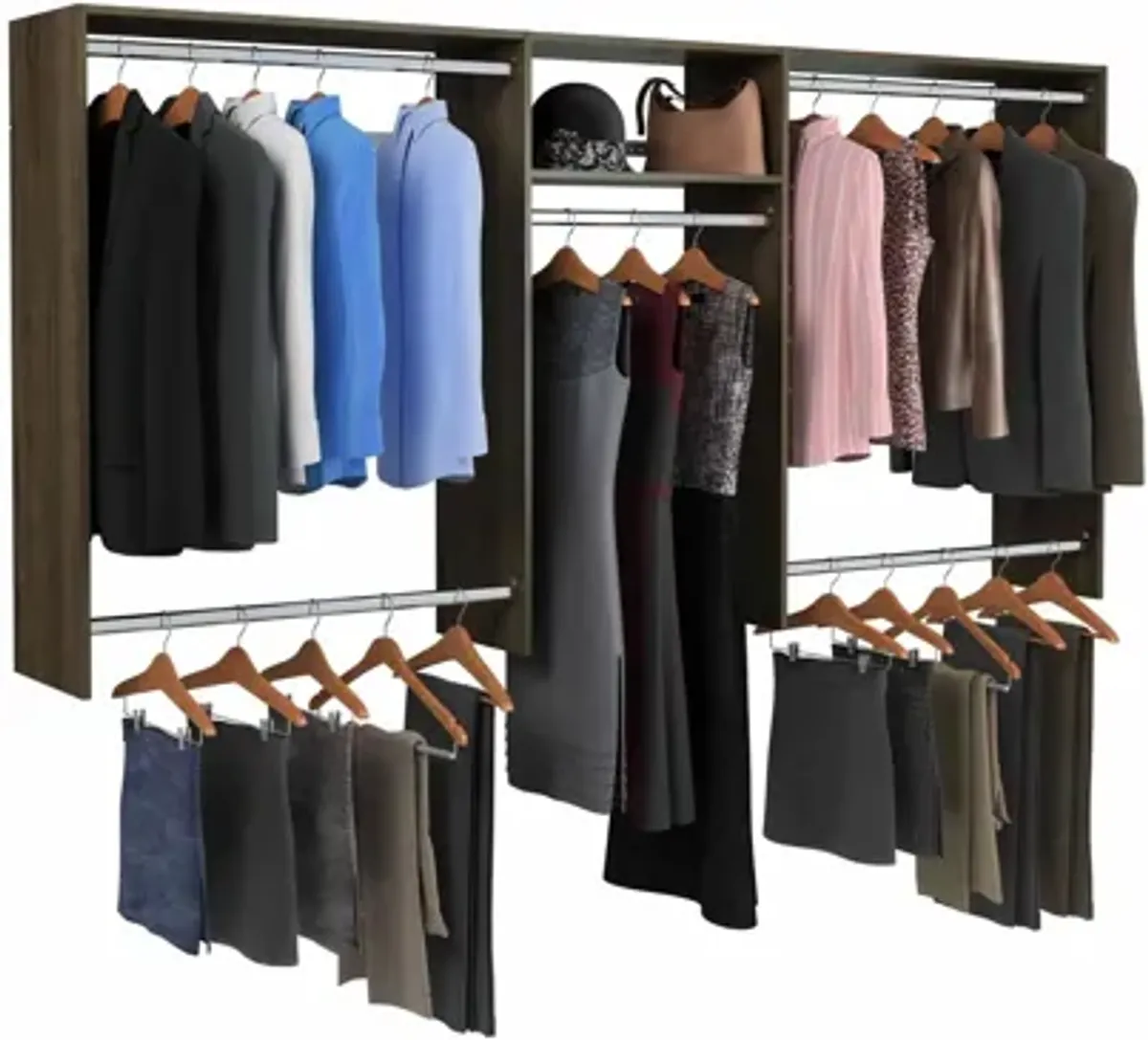 Allen Basic Hanging Closet Kit