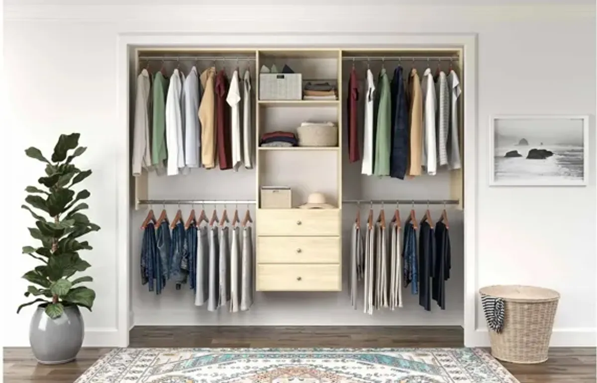 Allen Deluxe Pro Closet Kit with Drawers