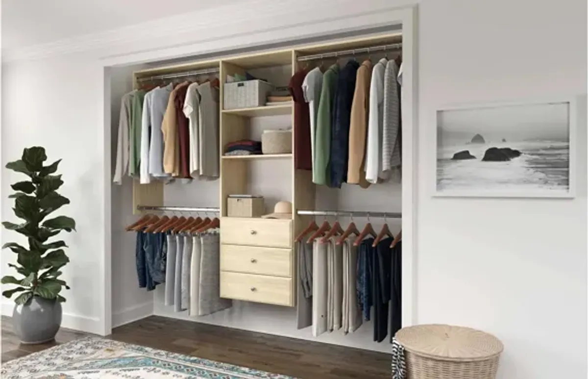 Allen Deluxe Pro Closet Kit with Drawers