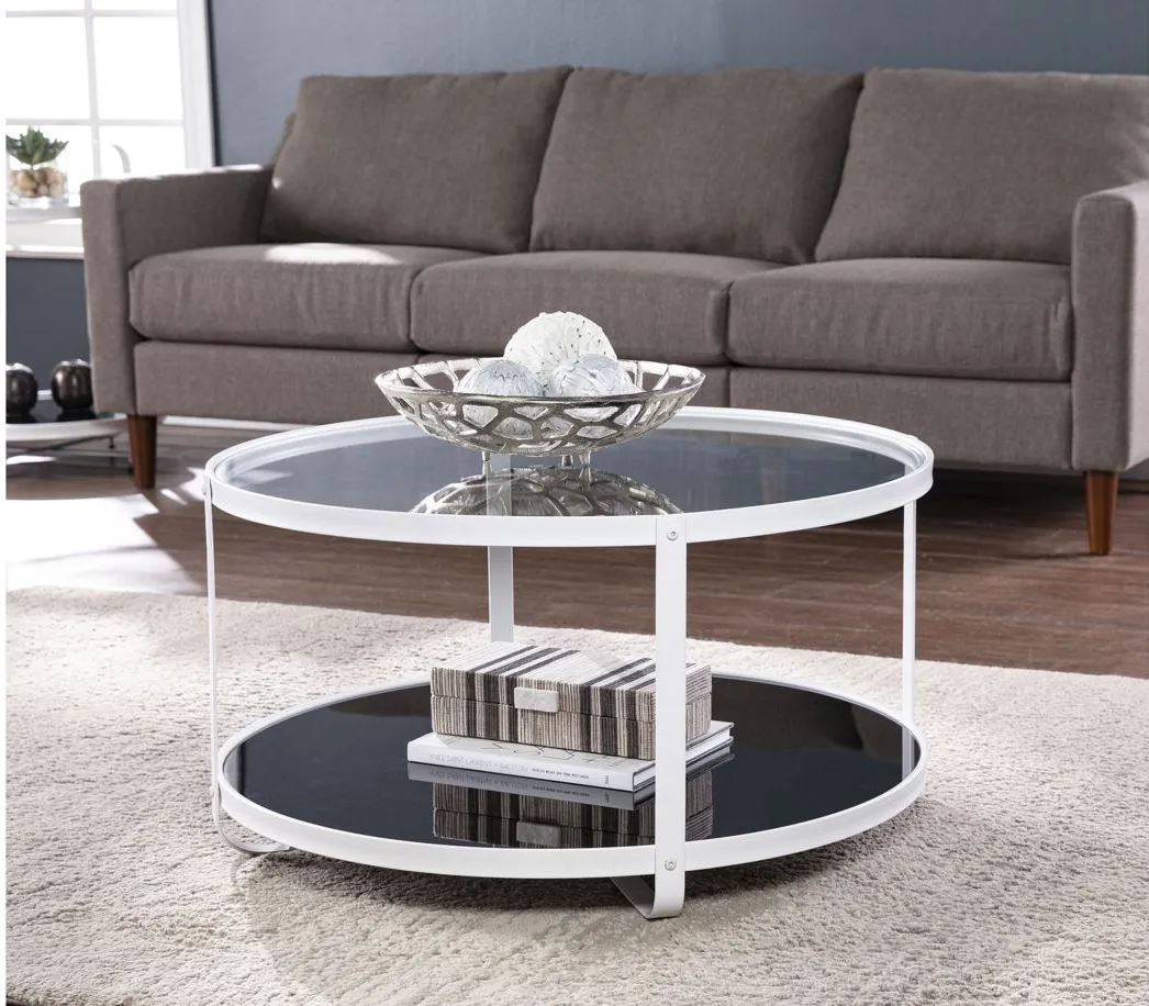 Winchcombe Cocktail Table in White by SEI Furniture