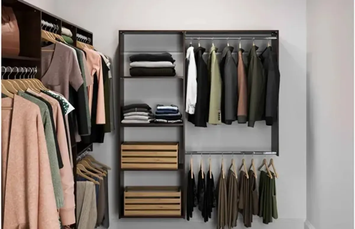 Allen L-Shape Walk-In Closet Kit