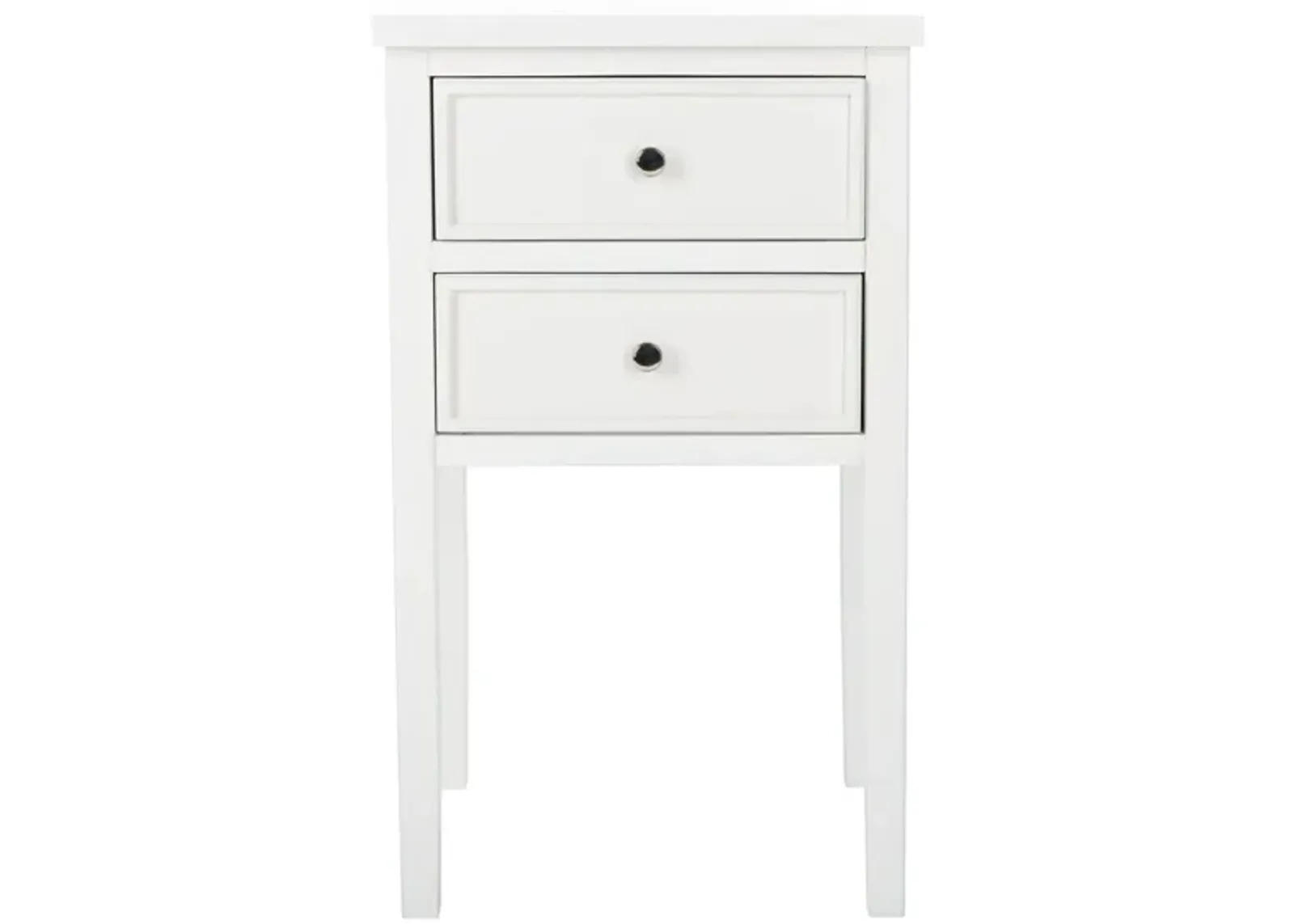 Sienne End Table in White by Safavieh