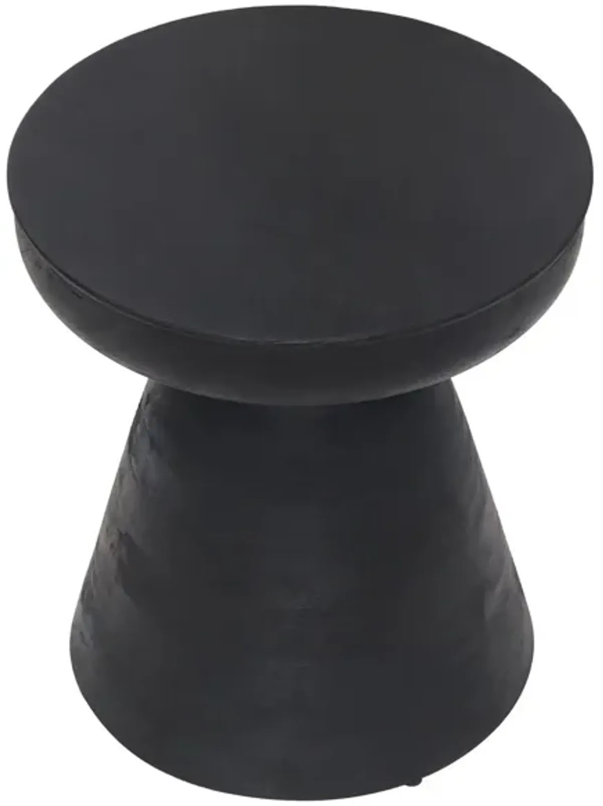 Sage Table Stool in Matte Black by Zuo Modern