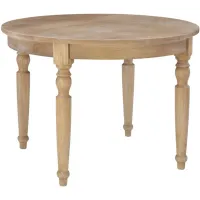 Garry Dining Table in Light Natural Brown by Linon Home Decor