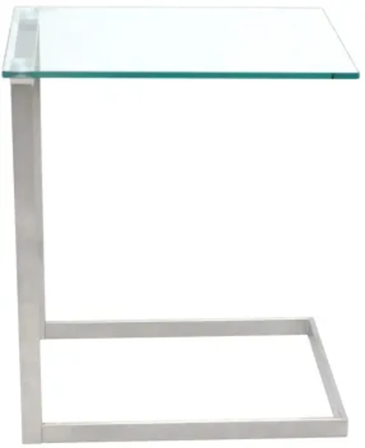 Zenn Rectangular Glass End Table