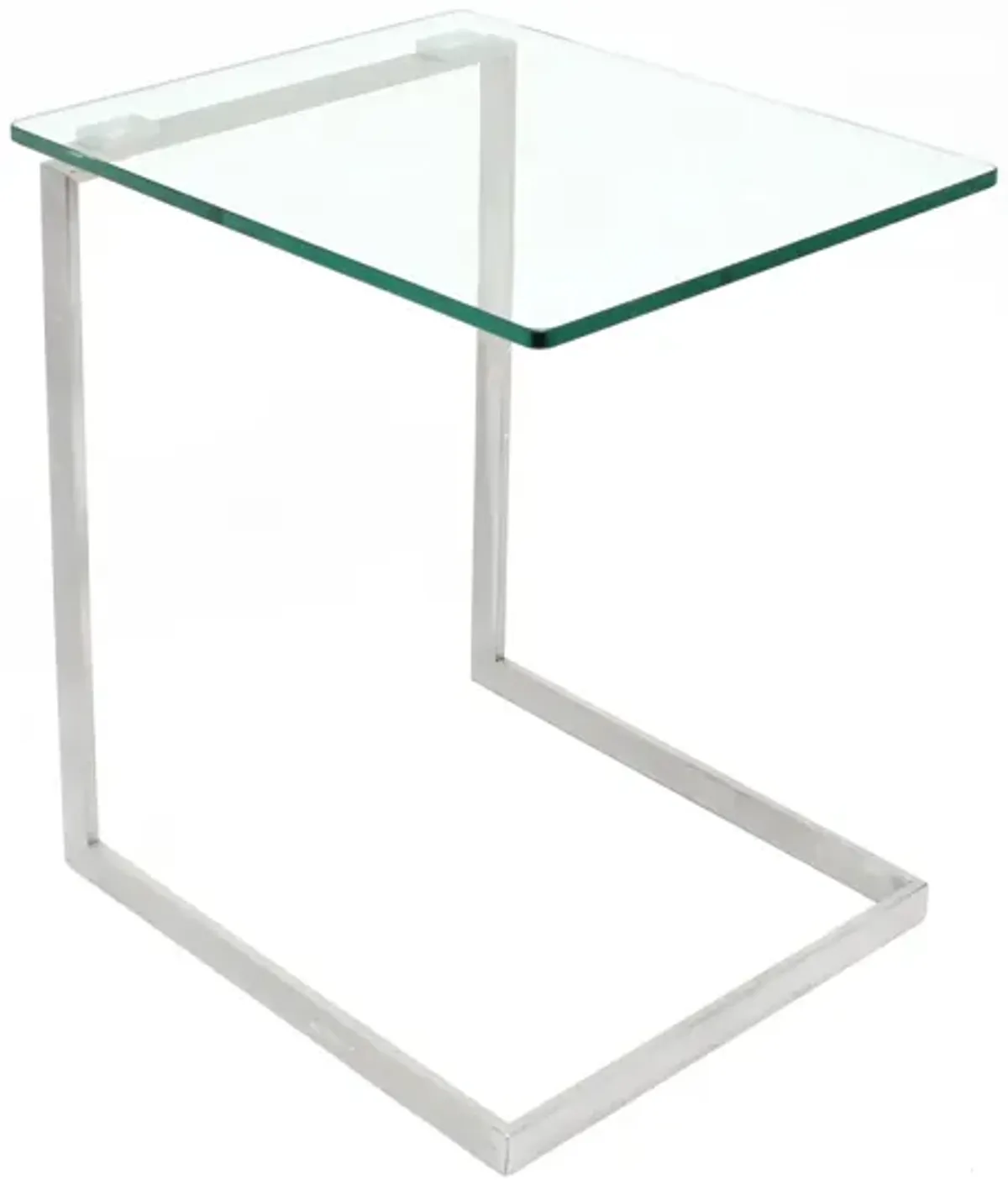Zenn Rectangular Glass End Table