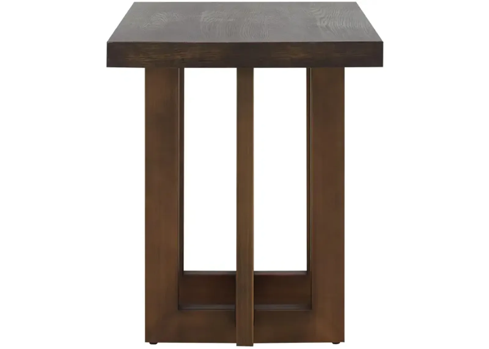 Calibri Rectangular End Table in Umber by Riverside Furniture