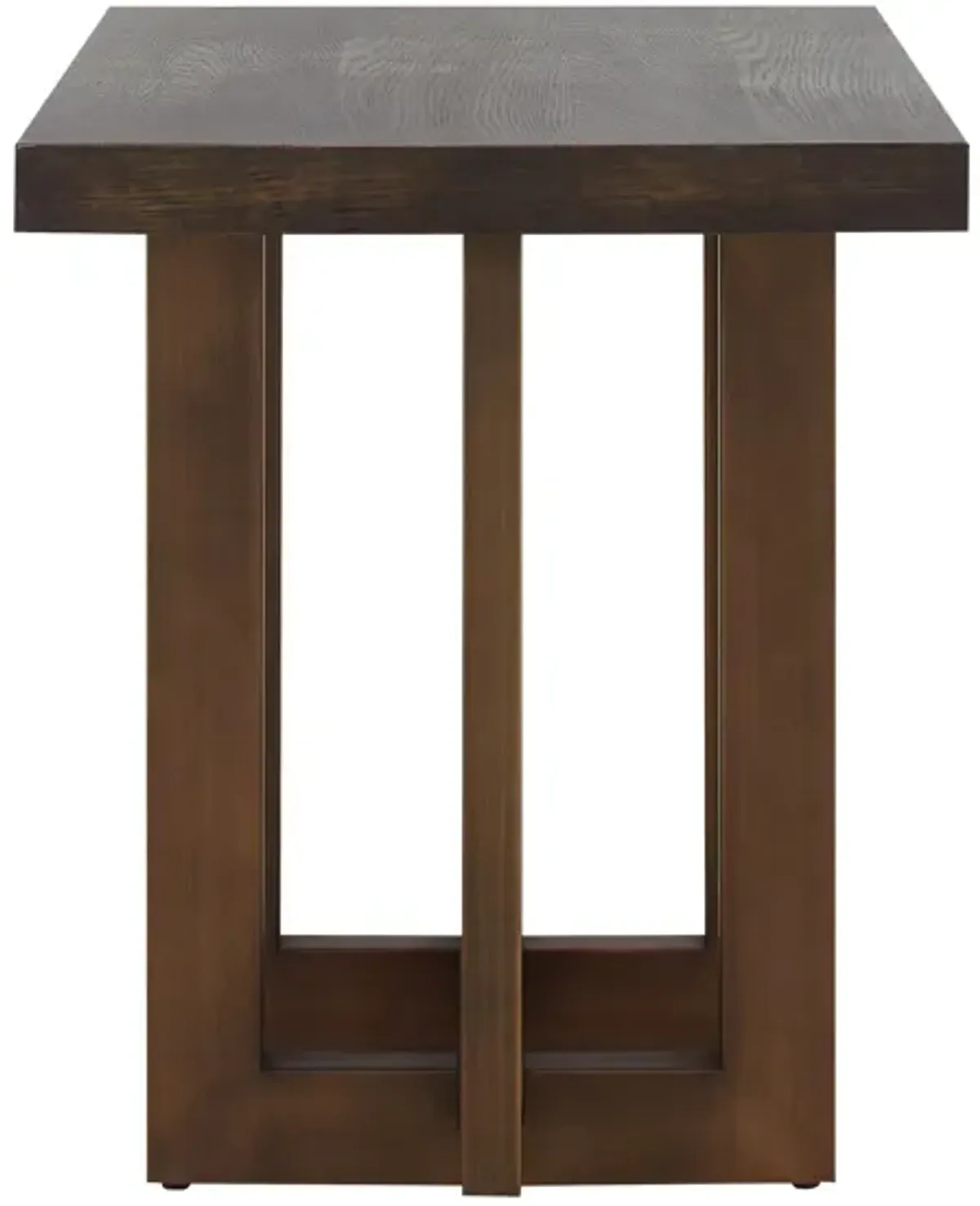 Calibri Rectangular End Table in Umber by Riverside Furniture