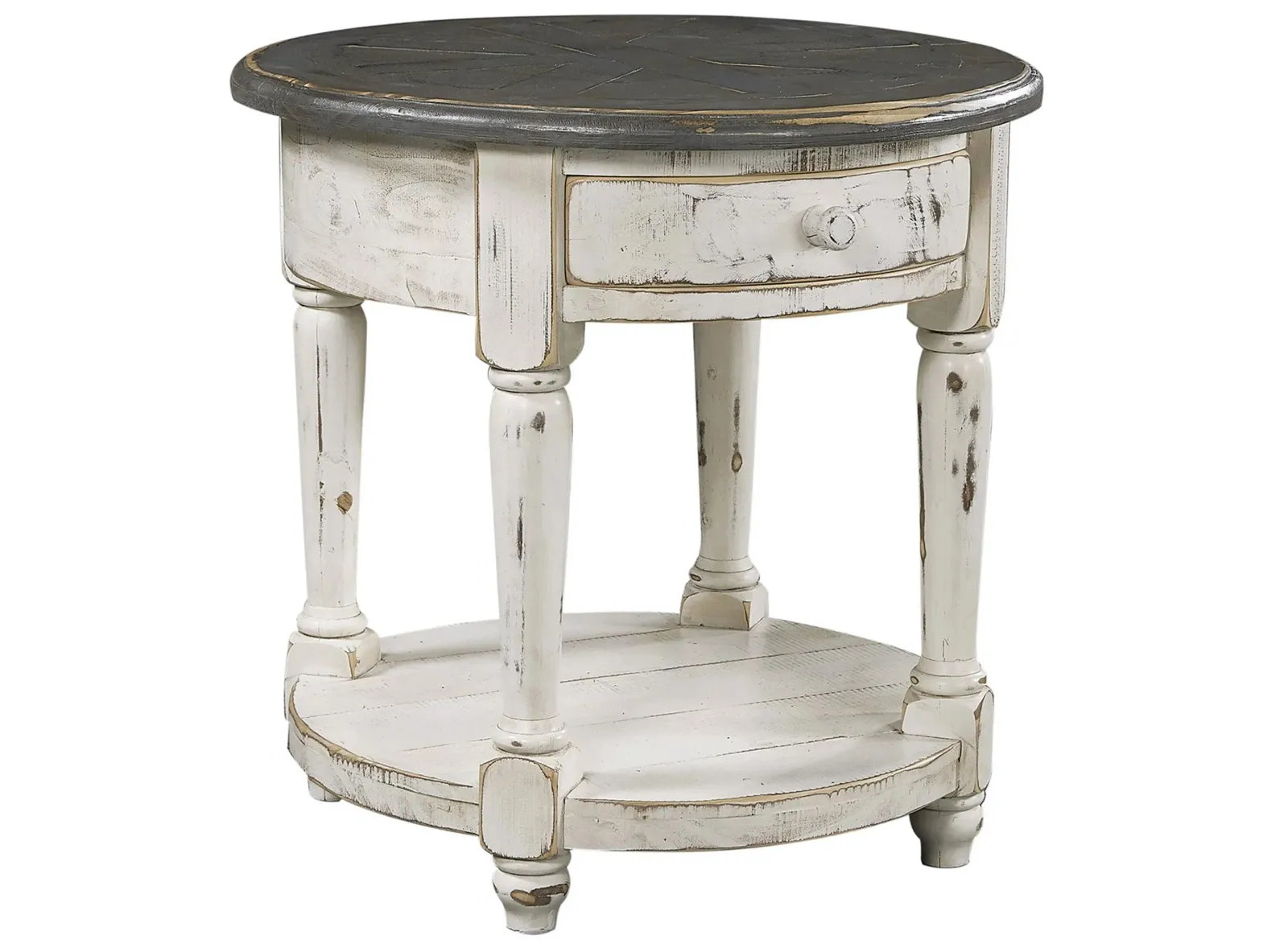 Hinsdale Round End Table