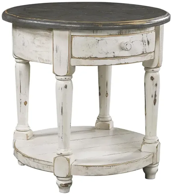 Hinsdale Round End Table