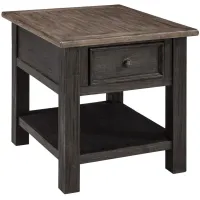 Tyler Creek End Table in Grayish Brown/Black by Ashley Furniture