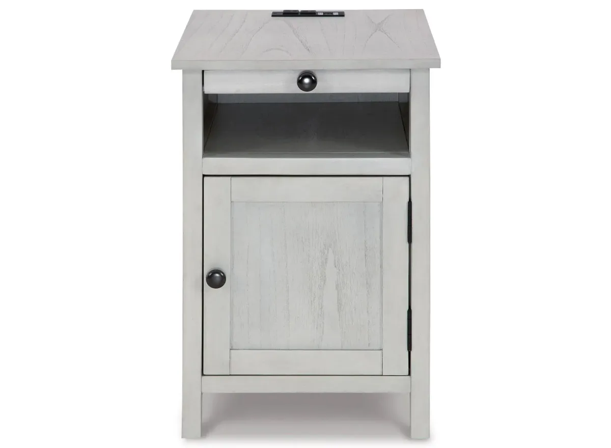 Treytown Chairside End Table in Antique White by Ashley Express