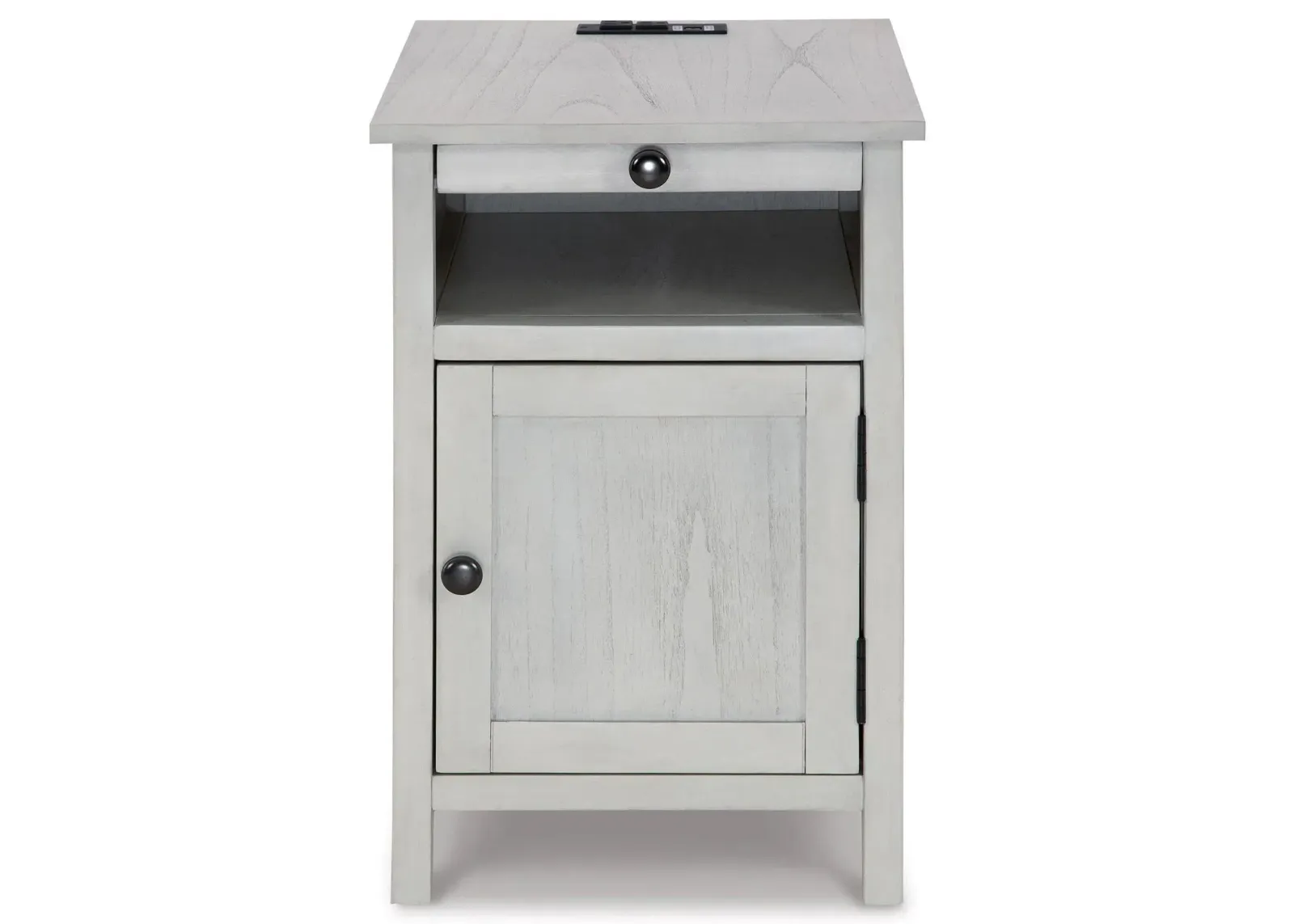 Treytown Chairside End Table in Antique White by Ashley Express