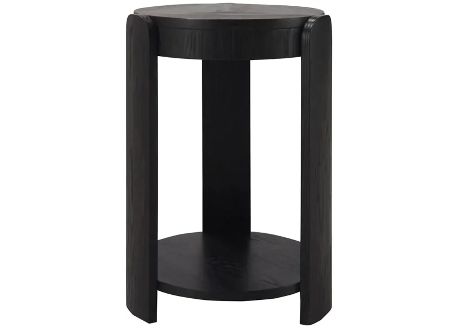 Midland End Table in Black by Riverside Furniture