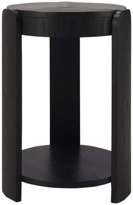 Midland End Table in Black by Riverside Furniture