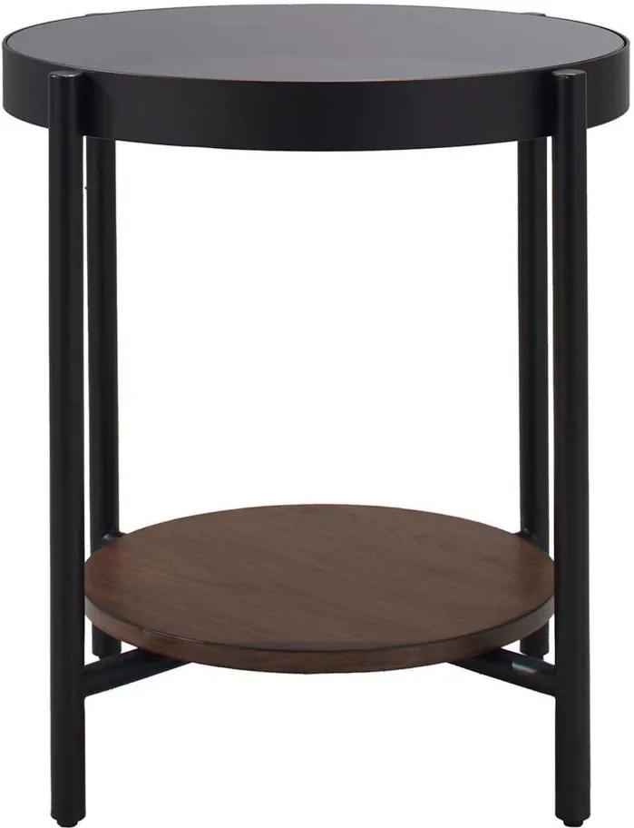 Lenwell End Table in Black by Riverside Furniture