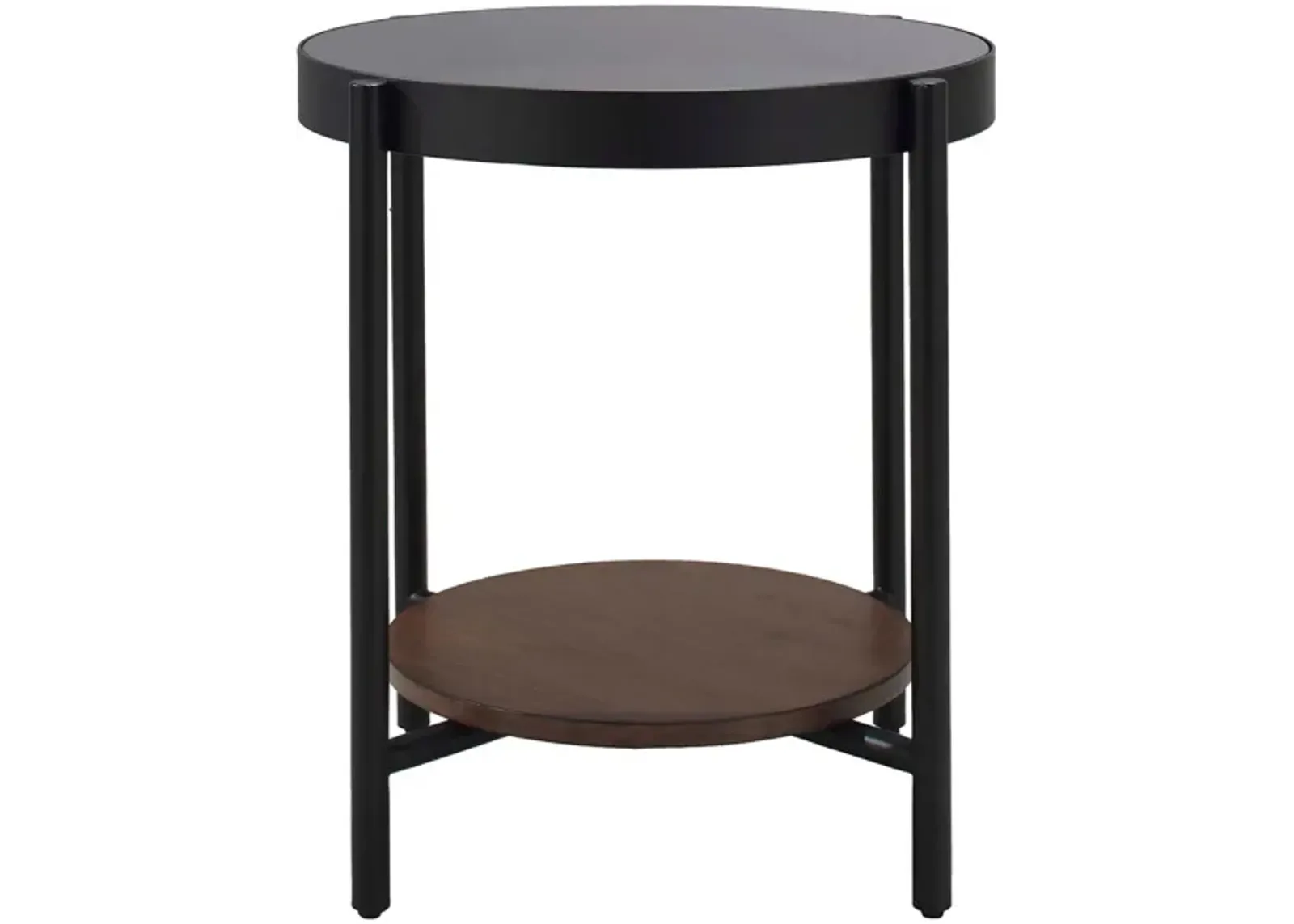 Lenwell End Table in Black by Riverside Furniture