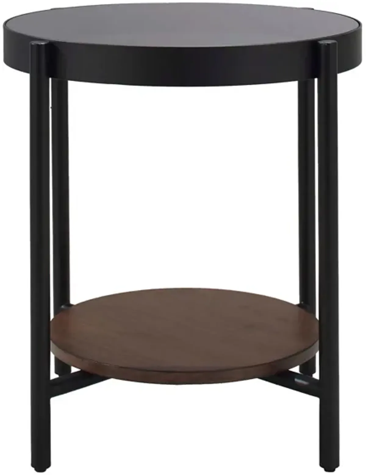 Lenwell End Table in Black by Riverside Furniture