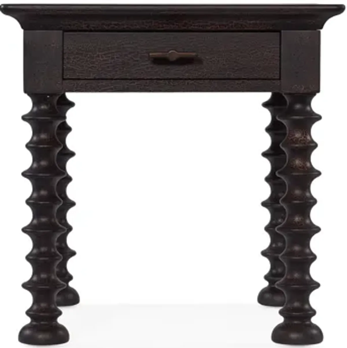 Big Sky Turned Leg End Table