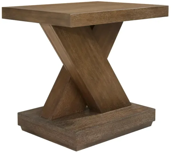 Oxer End Table