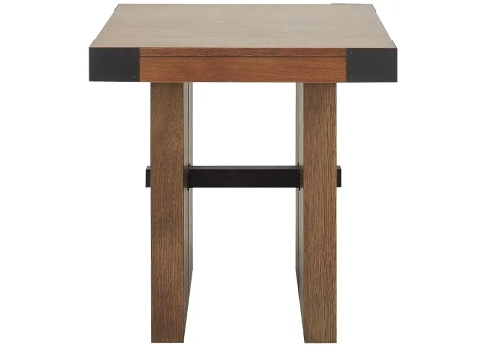 Torino Square End Table in Dry Cask Oak by Lane Furniture