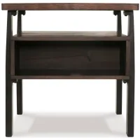 Vailbry End Table W/ Open Shelf in Brown by Ashley Furniture