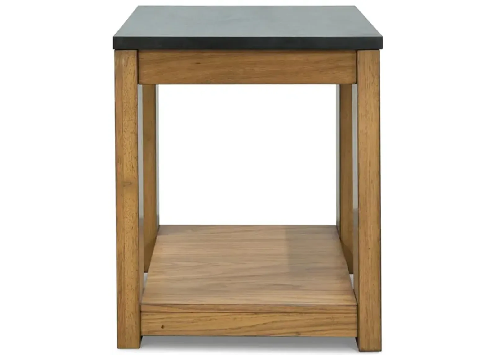 Quentina End Table in Light Brown/Black by Ashley Furniture